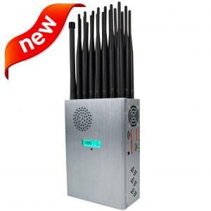 multi zagluszacz gps gsm 4g 5g wifi bt 8 anten jammer anti-tracker blocker NEW